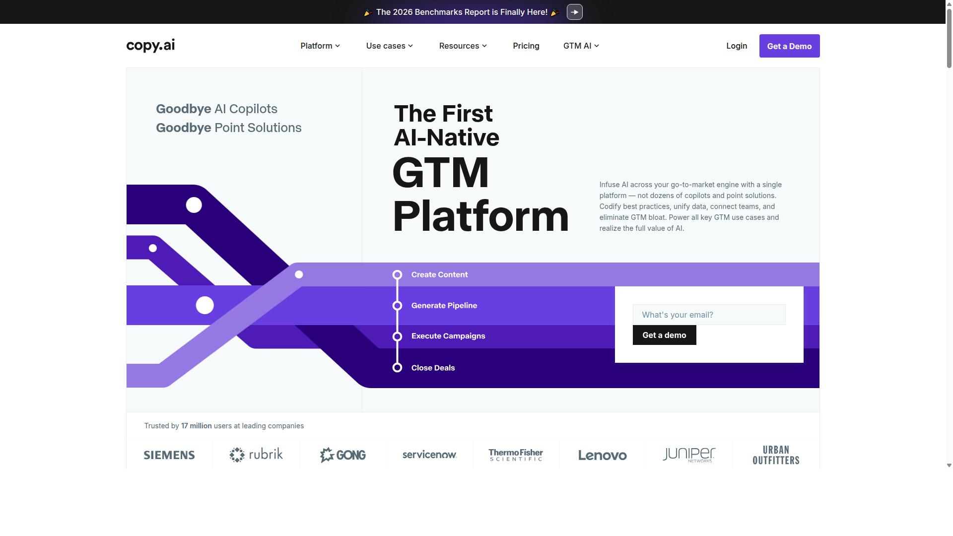 Copy AI website